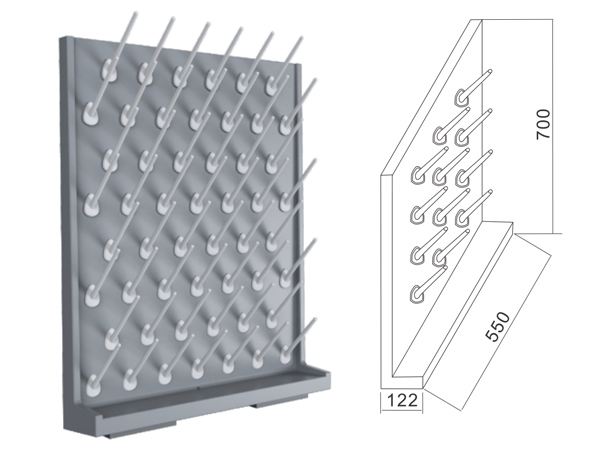 實(shí)驗(yàn)室PP滴水架 大滴水架54支