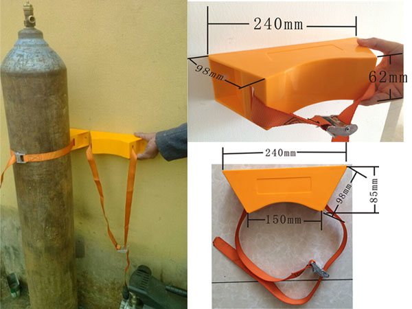 實驗室氣瓶柜固定墻上固定架 實驗室氣瓶固定墻上固定